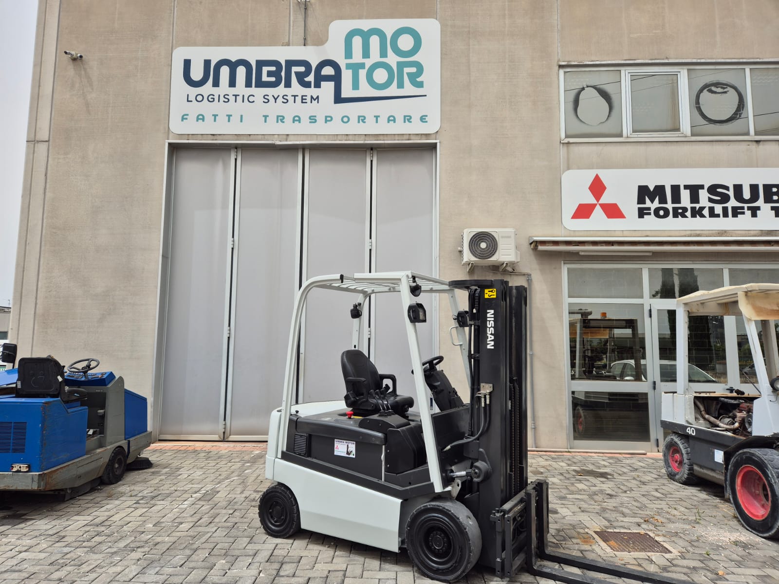 Carrello Elevatore Elettrico Unicarriers 1Q2L25Q Usato Garantito (rif.158)