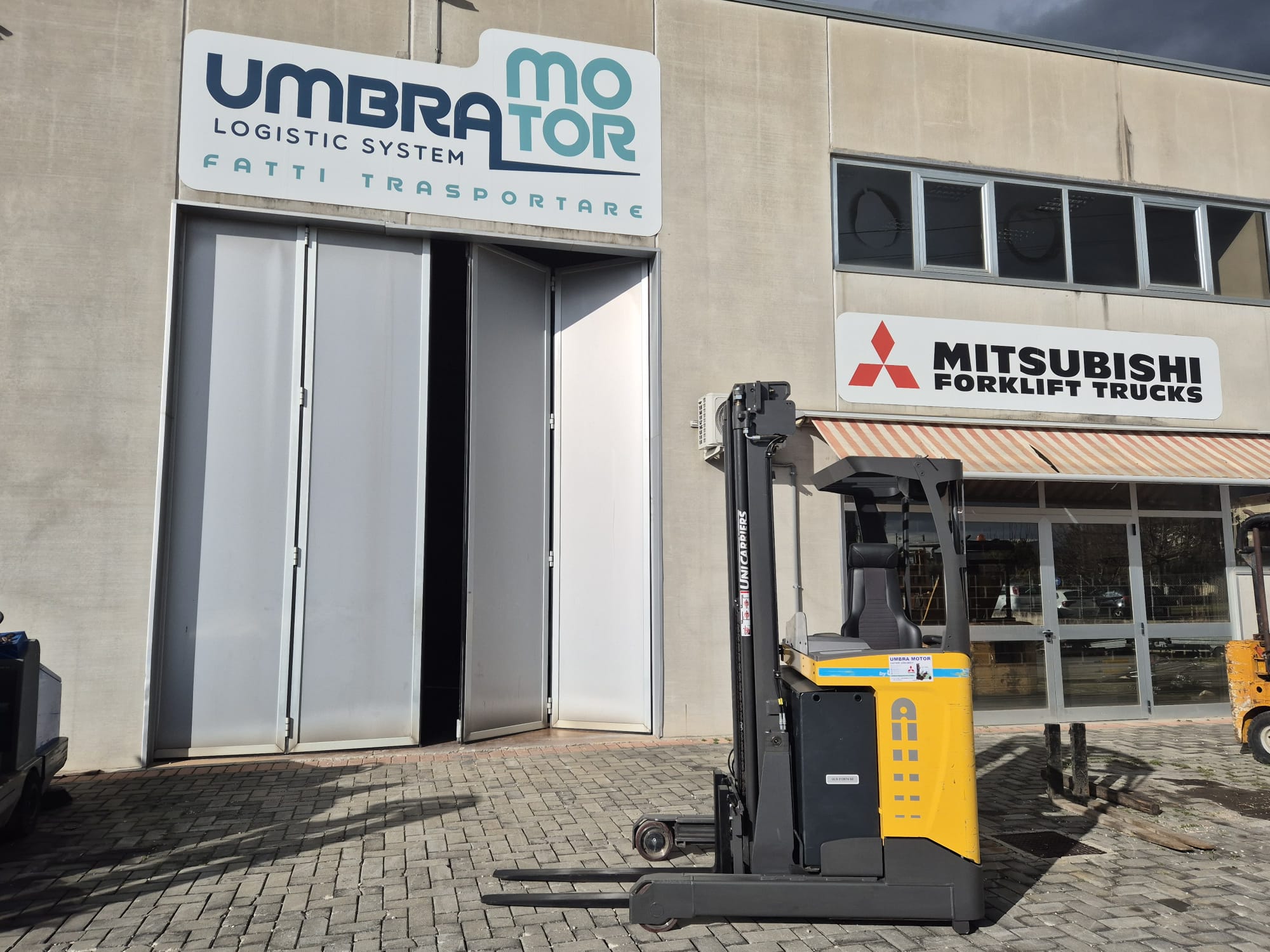 Carrello elevatore retrattile elettrico ATLET ULS140DTFVRC630 usato garantito (rif.166)