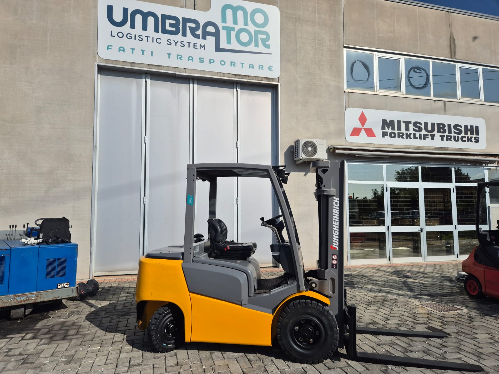 Carrello frontale diesel Jungheinrich DFG 425 usato garantito (rif.179)